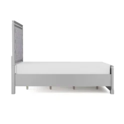 3pc Tenaya Bed With 2 Nightstands Set Silver/Gray - HOMES: Inside + Out 28 3pc Tenaya Bed With 2 Nightstands Set Silver/Gray - HOMES: Inside + Out -Bedroom Home Store GUEST 2928098f 02f3 484f abea bf5117019ff2