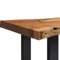 Alaterre Furniture Alpine Natural Brown Live Edge 36" Bench With Coat Hook Shelf Set Metal And Wood 11 Alaterre Furniture Alpine Natural Brown Live Edge 36" Bench With Coat Hook Shelf Set Metal And Wood -Bedroom Home Store GUEST 2b47770d b9cc 4154 920d 08bdcb538adc