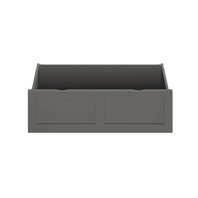 Twin Foot Drawer Gray - AFI 3 Twin Foot Drawer Gray - AFI