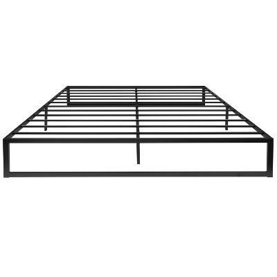 Merrick Lane 14 Inch Steel Bed Frame With Steel Slat Support For Any Mattress (No Box Spring Required) 12 Merrick Lane 14 Inch Steel Bed Frame With Steel Slat Support For Any Mattress (No Box Spring Required) - Image 10