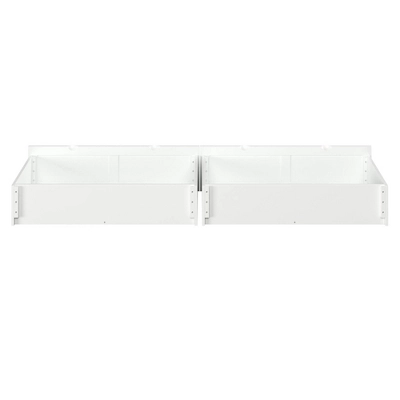 Set Of 2 Twin/Full Drawers White - AFI 6 Set Of 2 Twin/Full Drawers White - AFI - Image 4