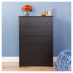 Monterey 5 Drawer Dresser Washed Black - Prepac 9 Monterey 5 Drawer Dresser Washed Black - Prepac -Bedroom Home Store GUEST 2d5925cc b67a 4148 a1bf 6e0be77cafda
