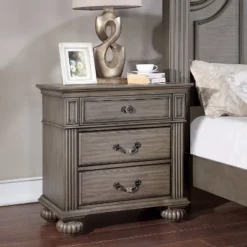 5pc Pennings Traditional Bedroom Set Gray - HOMES: Inside + Out 24 5pc Pennings Traditional Bedroom Set Gray - HOMES: Inside + Out -Bedroom Home Store GUEST 2db4d0b4 8ead 44a8 9445 491af31c6494 1