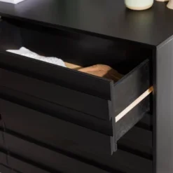 Ilya Solid Wood Modern Panel Front 6 Drawer Dresser - Saracina Home 27 Ilya Solid Wood Modern Panel Front 6 Drawer Dresser - Saracina Home -Bedroom Home Store GUEST 2dc1e829 bc08 48d3 8058 ca72b93eb72b