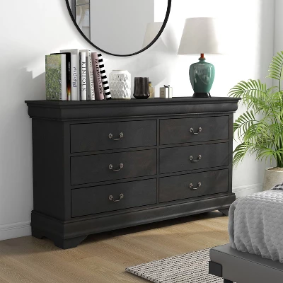 6pc Sliver Sleigh Bedroom Set - HOMES: Inside + Out 8 6pc Sliver Sleigh Bedroom Set - HOMES: Inside + Out - Image 6
