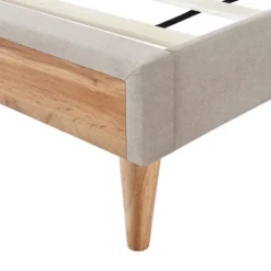 Queen Size Upholstered Wood Platform Bed-ModernLuxe 15 Queen Size Upholstered Wood Platform Bed-ModernLuxe -Bedroom Home Store GUEST 2f2e1c7e 96a9 4591 9d50 a44447efa83c
