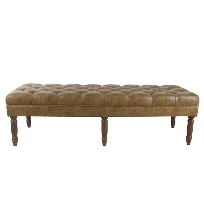 Classic Layla Tufted Bench - HomePop 12 Classic Layla Tufted Bench - HomePop - Image 10