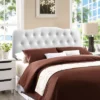 Annabel Full Upholstered Vinyl Headboard White - Modway 1 Annabel Full Upholstered Vinyl Headboard White - Modway -Bedroom Home Store GUEST 2fc0fe26 fe60 4c40 b5a7 da89840063d1