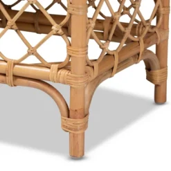 Orchard Fabric Upholstered And Rattan Bench White/Natural - Bali & Pari 11 Orchard Fabric Upholstered And Rattan Bench White/Natural - Bali & Pari -Bedroom Home Store GUEST 2fd9e1cd a30a 4113 8ede f7ae98c81963