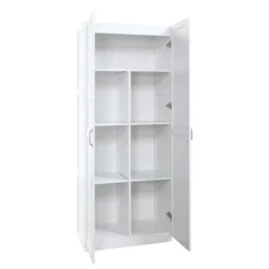 Set Of 2 Hopkins Modern 7 Shelf Freestanding Storage Closets - Manhattan Comfort 18 Set Of 2 Hopkins Modern 7 Shelf Freestanding Storage Closets - Manhattan Comfort -Bedroom Home Store GUEST 31674f3a fd01 46f9 b91c f29489e684e2