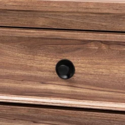 Ryker Oak Finished 2 Drawer Wood Nightstand Brown - Baxton Studio 12 Ryker Oak Finished 2 Drawer Wood Nightstand Brown - Baxton Studio -Bedroom Home Store GUEST 31b9b2c6 5b21 414c 9dd5 665a5d19628c