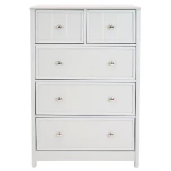 Sunnydaze Decor Sunnydaze Beadboard Vertical Dresser Chest With 5 Drawers - 43.5" H - Gray 19 Sunnydaze Decor Sunnydaze Beadboard Vertical Dresser Chest With 5 Drawers - 43.5" H - Gray -Bedroom Home Store GUEST 31e77fc8 2a50 4e83 b71a 2af52697766e