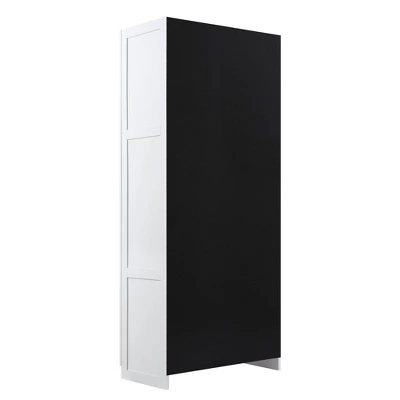 Set Of 2 Hopkins Modern 7 Shelf Freestanding Storage Closets - Manhattan Comfort 8 Set Of 2 Hopkins Modern 7 Shelf Freestanding Storage Closets - Manhattan Comfort - Image 7