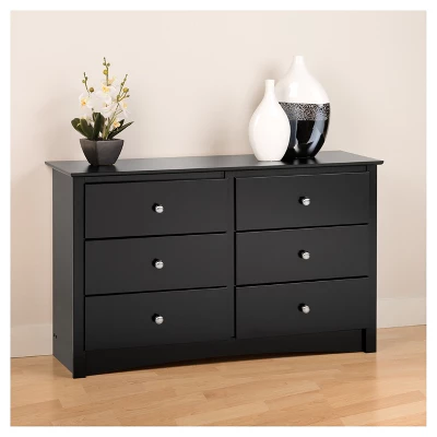 Sonoma Dresser Black - Prepac 5 Sonoma Dresser Black - Prepac - Image 3