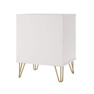 Finley Nightstand White - Novogratz 11 Finley Nightstand White - Novogratz - Image 9