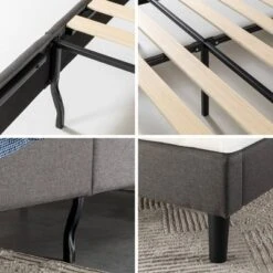 Dachelle Upholstered Platform Bed Frame - Zinus 15 Dachelle Upholstered Platform Bed Frame - Zinus -Bedroom Home Store GUEST 3647ef18 b811 4f9b 8bd0 b90731c27993