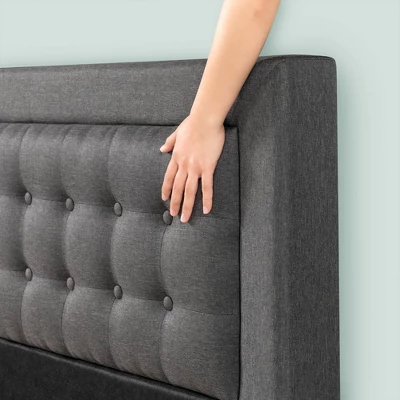 Dachelle Upholstered Platform Bed Frame - Zinus 5 Dachelle Upholstered Platform Bed Frame - Zinus - Image 3
