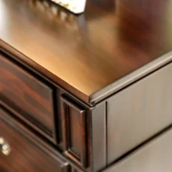 3pc California King Pennings Traditional Bed Set And Nightstand With Chest Dark Walnut - HOMES: Inside + Out 27 3pc California King Pennings Traditional Bed Set And Nightstand With Chest Dark Walnut - HOMES: Inside + Out -Bedroom Home Store GUEST 36f30f03 7b61 4103 907a ad499ba563cb