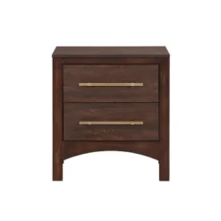 Melonnes Transitional 2 Drawer Nightstand Walnut - HOMES: Inside + Out 11 Melonnes Transitional 2 Drawer Nightstand Walnut - HOMES: Inside + Out -Bedroom Home Store GUEST 371d33e1 dcd3 42aa 9da5 4b14956142da