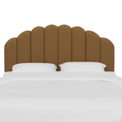 Full Emma Shell Upholstered Headboard - Skyline Furniture