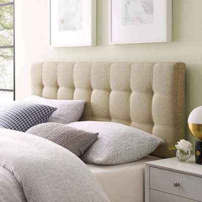 Lily Upholstered Fabric Headboard - Modway 9 Lily Upholstered Fabric Headboard - Modway - Image 7