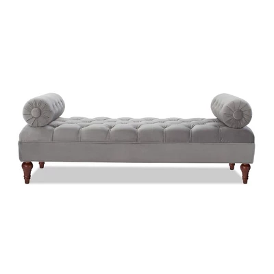 Jennifer Taylor Home Lewis Bolster Arm Entryway Bench 8 Jennifer Taylor Home Lewis Bolster Arm Entryway Bench - Image 6