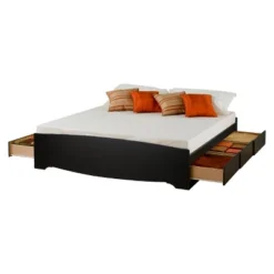 Mate's Platform 6 Drawer Storage Bed King Black - Prepac 9 Mate's Platform 6 Drawer Storage Bed King Black - Prepac -Bedroom Home Store GUEST 3957eb60 99cd 4db7 a052 03fac4c943e1