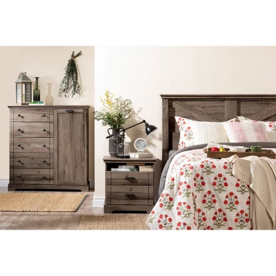 Lilak 2 Drawer Nightstand - South Shore 6 Lilak 2 Drawer Nightstand - South Shore - Image 4
