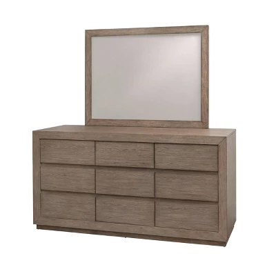 6pc Resto Bedroom Set Weathered Brown - Abbyson Living 6 6pc Resto Bedroom Set Weathered Brown - Abbyson Living - Image 4