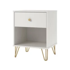 Finley Nightstand White - Novogratz 17 Finley Nightstand White - Novogratz -Bedroom Home Store GUEST 3a6cc8df b767 4898 ab96 775fce79cde9