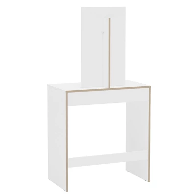 Kansas Vanity With Mirror White - Polifurniture 5 Kansas Vanity With Mirror White - Polifurniture - Image 3