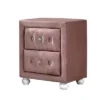 17" Reggie Nightstand Pink Fabric - Acme Furniture 1 17" Reggie Nightstand Pink Fabric - Acme Furniture -Bedroom Home Store GUEST 3c290e96 3b41 40bc bba6 7658a4db8728