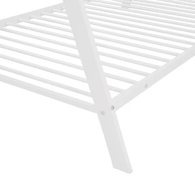 Metal Floor Play House Bed With Slat Tent Bed Frame-ModernLuxe 10 Metal Floor Play House Bed With Slat Tent Bed Frame-ModernLuxe - Image 8