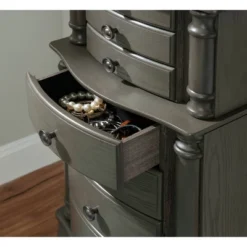 Sedalia Jewelry Armoire Gray - Powell Company 28 Sedalia Jewelry Armoire Gray - Powell Company -Bedroom Home Store GUEST 3d09f9d8 1938 497e 9933 e7a782f0d997