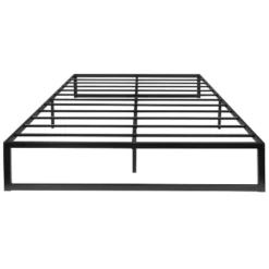 Flash Furniture 14 Inch Metal Platform Bed Frame - No Box Spring Needed With Steel Slat Support And Quick Lock Functionality -Bedroom Home Store GUEST 3d9cf2df c016 4cac 95f4 9e942540bd1a