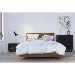 4pc Barista Bedroom Set Truffle/Black - Nexera 13 4pc Barista Bedroom Set Truffle/Black - Nexera -Bedroom Home Store GUEST 41f19252 50c4 44ea b0d4 9e37bbbf43a7