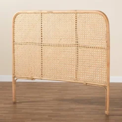 Queen Linette Natural Rattan Headboard Brown - Bali & Pari 16 Queen Linette Natural Rattan Headboard Brown - Bali & Pari -Bedroom Home Store GUEST 443de0fe d87b 4b1c b39d d5da1d3629d2