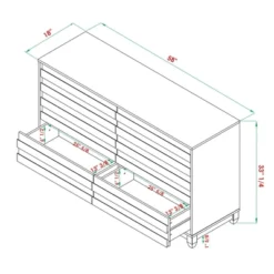 Ilya Solid Wood Modern Panel Front 6 Drawer Dresser - Saracina Home 31 Ilya Solid Wood Modern Panel Front 6 Drawer Dresser - Saracina Home -Bedroom Home Store GUEST 444194b5 0b39 45be 9090 0d7dbeceade2