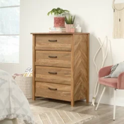 Cannery Bridge 4 Drawer Chest Sindoori Mango - Sauder