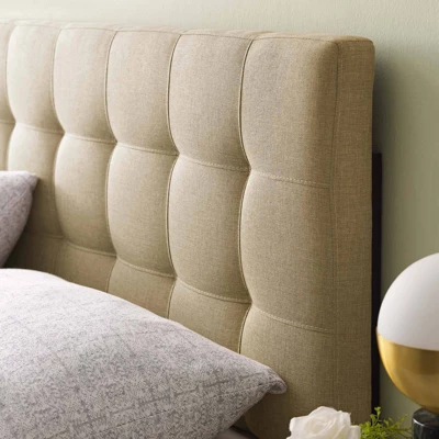 Lily Upholstered Fabric Headboard - Modway 8 Lily Upholstered Fabric Headboard - Modway - Image 6