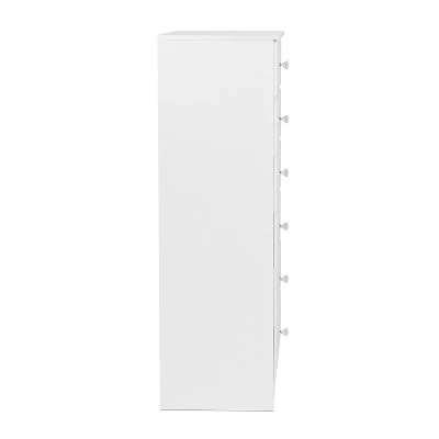 Astrid 6 Drawer Tall Chest - Prepac 5 Astrid 6 Drawer Tall Chest - Prepac - Image 3