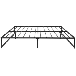 Flash Furniture 14 Inch Metal Platform Bed Frame - No Box Spring Needed With Steel Slat Support And Quick Lock Functionality -Bedroom Home Store GUEST 4a7074c0 25e9 4049 a4d0 e7957e24ae5e