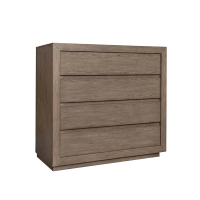 6pc Resto Bedroom Set Weathered Brown - Abbyson Living 5 6pc Resto Bedroom Set Weathered Brown - Abbyson Living - Image 3