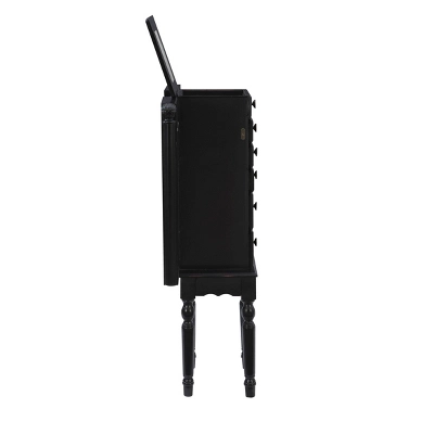 Aria Jewelry Armoire Black - Powell Company 7 Aria Jewelry Armoire Black - Powell Company - Image 5