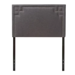 Geneva Modern And Contemporary Fabric Upholstered Headboard - Twin - Baxton Studio -Bedroom Home Store GUEST 4d7312af 4b04 40ec b216 c5716aee448d