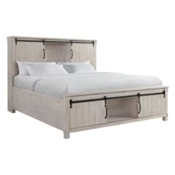 5pc King Jack Platform Storage Bedroom Set White - Picket House Furnishings