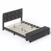 Costway Full Upholstered Bed Frame With Ottoman Storage Linen Button Tufted Headboard 2 Costway Full Upholstered Bed Frame With Ottoman Storage Linen Button Tufted Headboard -Bedroom Home Store GUEST 4e498d3d 9035 46c8 a9a9 60cba28e0384