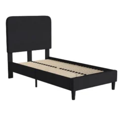 Platform Bed With Headboard And Fabric Upholstered Frame 14 Wooden Slats - Merrick Lane 15 Platform Bed With Headboard And Fabric Upholstered Frame 14 Wooden Slats - Merrick Lane -Bedroom Home Store GUEST 4e91869c 66ee 428f 821d e6e4fe9bbdcc