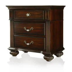 3pc California King Pennings Traditional Bed Set And Nightstand With Chest Dark Walnut - HOMES: Inside + Out 36 3pc California King Pennings Traditional Bed Set And Nightstand With Chest Dark Walnut - HOMES: Inside + Out -Bedroom Home Store GUEST 510a364f ed56 418f 9947 4fb3fa60c2f5