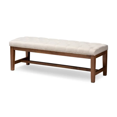 Ainsley Bench - Baxton Studio 10 Ainsley Bench - Baxton Studio - Image 8